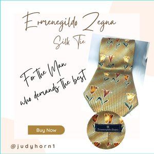 ERMENEGILDO ZENGA SILK TIE
